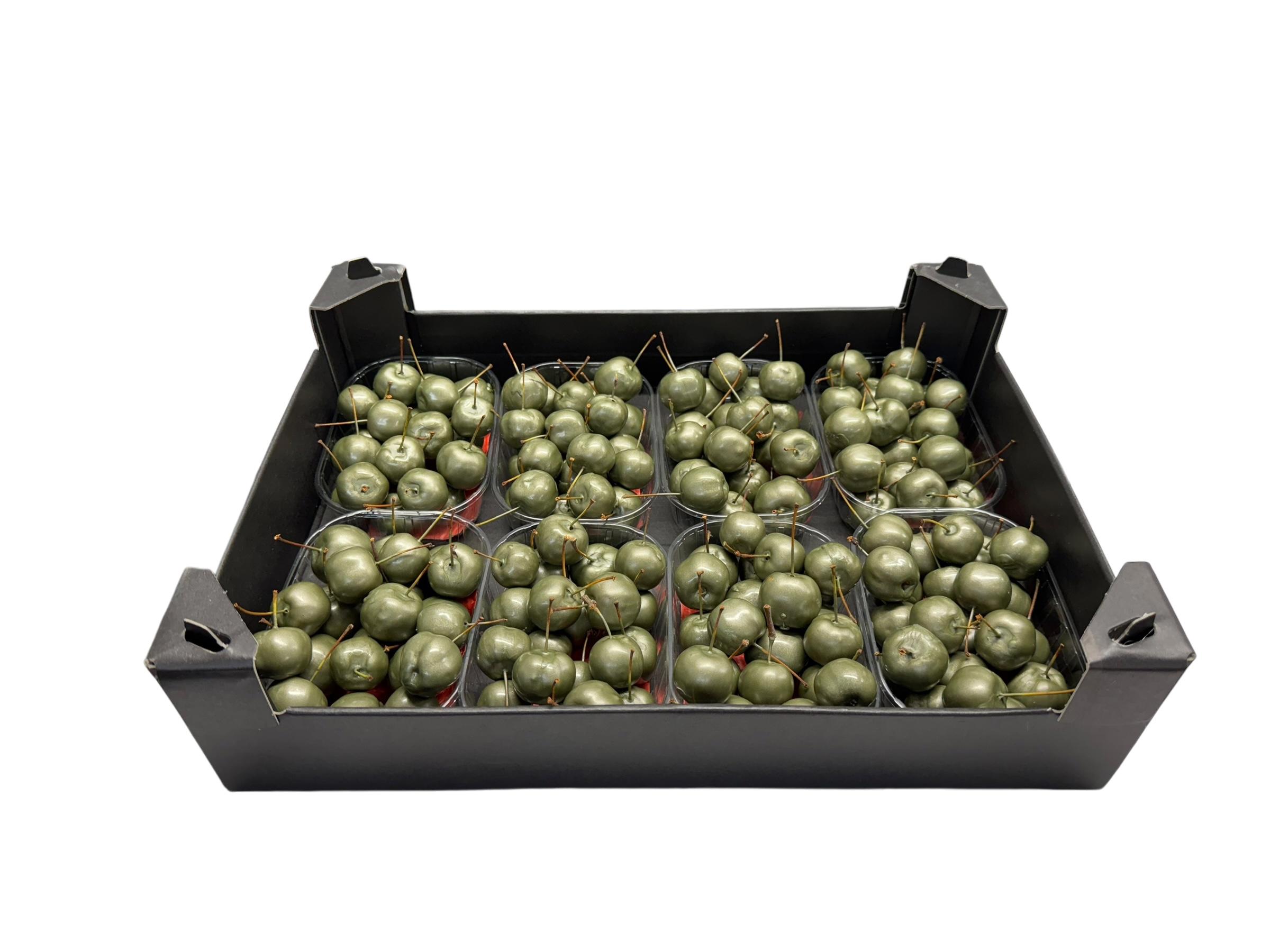 8x Sf malus wax olijf groen metallic
