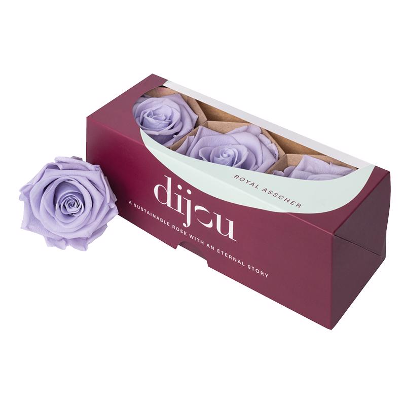 3x Dc pres.rozen floral lavender 2706c